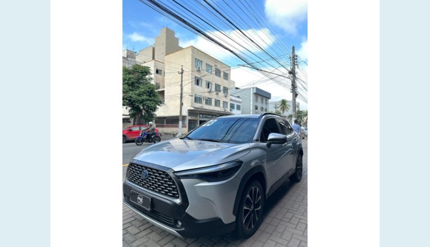 TOYOTA COROLLA CROSS ELETRICO/ AUT. 4P - PRATA - 2023 Foto 4 (Grande)