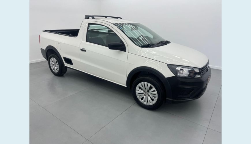 VOLKSWAGEN SAVEIRO 1.6 8V FLEX MANUAL 4P - BRANCO - 2022 Foto 4 (Grande)
