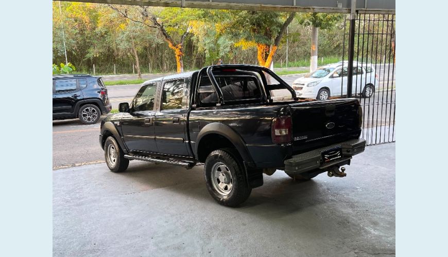 FORD FORD RANGER XLS 2.5 DIESEL MANUAL 4P - PRETO - 2008 Foto 4 (Grande)