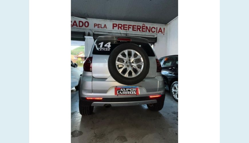 VOLKSWAGEN VOLKSWAGEN CROSSFOX FLEX MANUAL 4P - PRATA - 2014 Foto 4 (Grande)