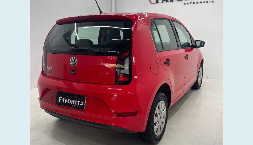 VOLKSWAGEN UP TAKE 1.0 FLEX 12V MANUAL 4P - VERMELHO - 2018 Foto 4 (Grande)