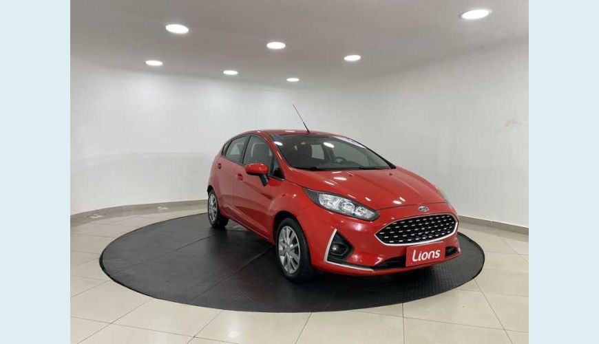 FORD FORD FIESTA SE 1.6 16V FLEX MANUAL 4P - VERMELHO - 2018 Foto 4 (Grande)