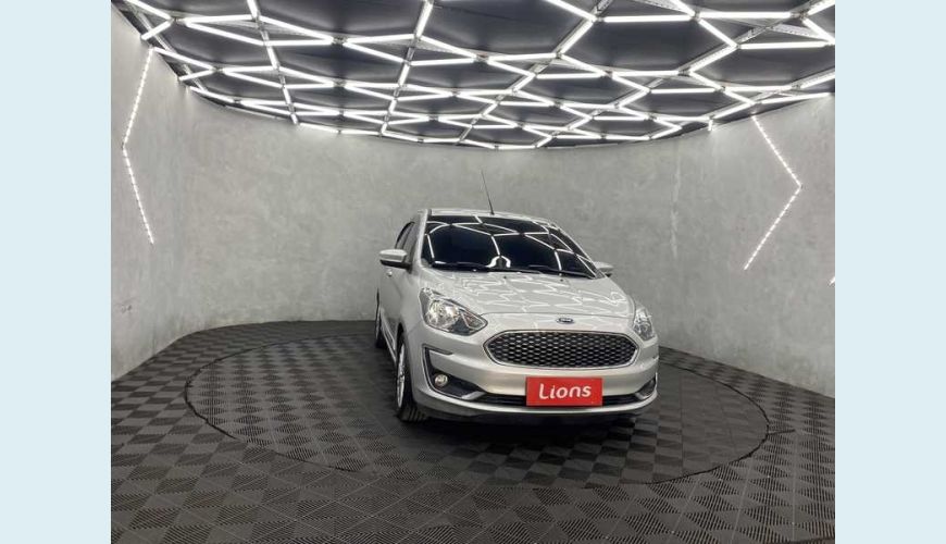 FORD KA TITANIUM 1.5 16V FLEX AUT. 4P - PRATA - 2019 Foto 4 (Grande)