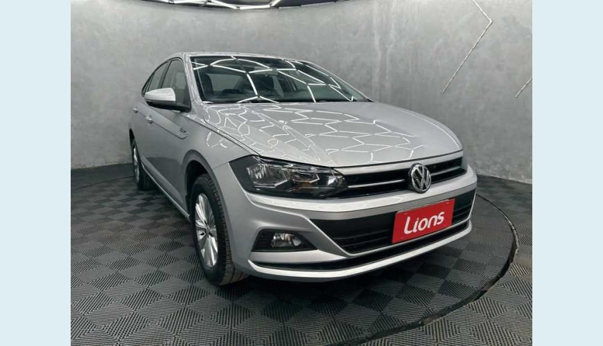 VOLKSWAGEN VIRTUS COMFORTLINE 1.0 TSI FLEX AUT. 4P - PRATA - 2020 Foto 4 (Grande)