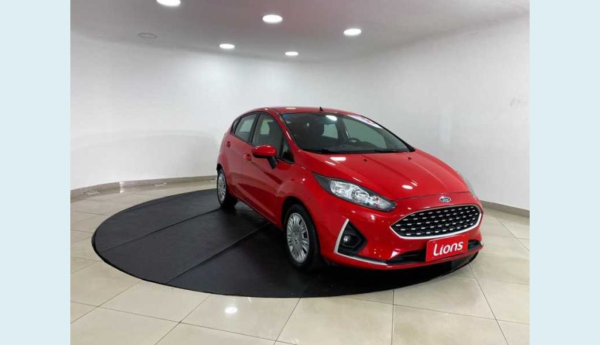 FORD FIESTA SE 1.6 16V FLEX MANUAL 4P - VERMELHO - 2018 Foto 4 (Grande)