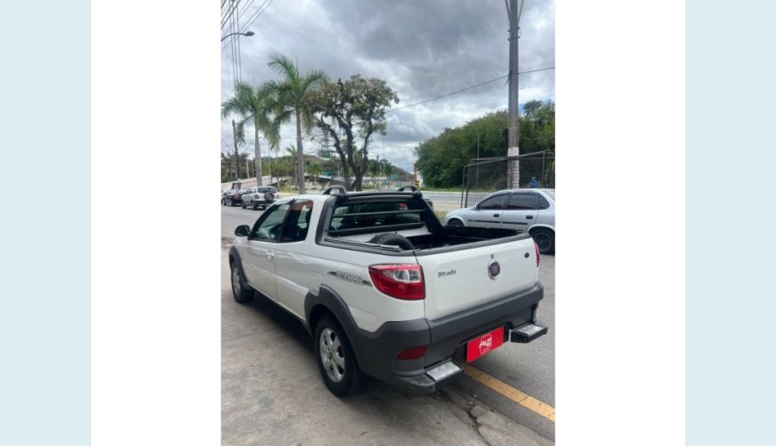 FIAT FIAT STRADA FLEX MANUAL 4P - BRANCO - 2019 Foto 4 (Grande)