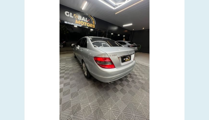 MERCEDES-BENZ C 200 K AUT. 4P - PRATA - 2008 Foto 4 (Grande)