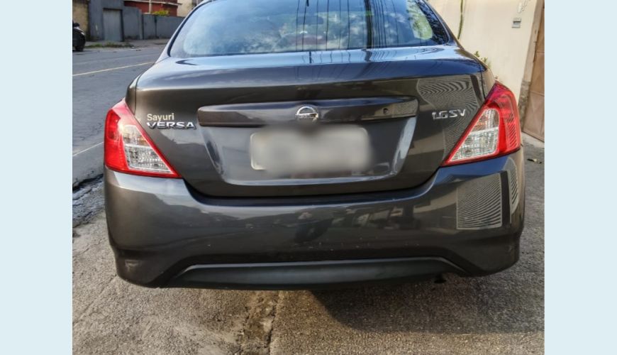 NISSAN VERSA SV 1.6 16V FLEX MANUAL 4P - CINZA - 2016 Foto 4 (Grande)