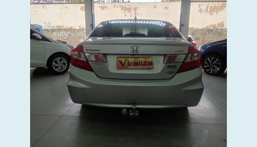 HONDA CIVIC FLEX AUT. 4P - PRATA - 2014 Foto 4 (Grande)