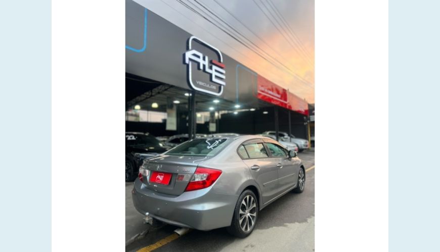 HONDA CIVIC FLEX AUT. 4P - CINZA - 2016 Foto 4 (Grande)