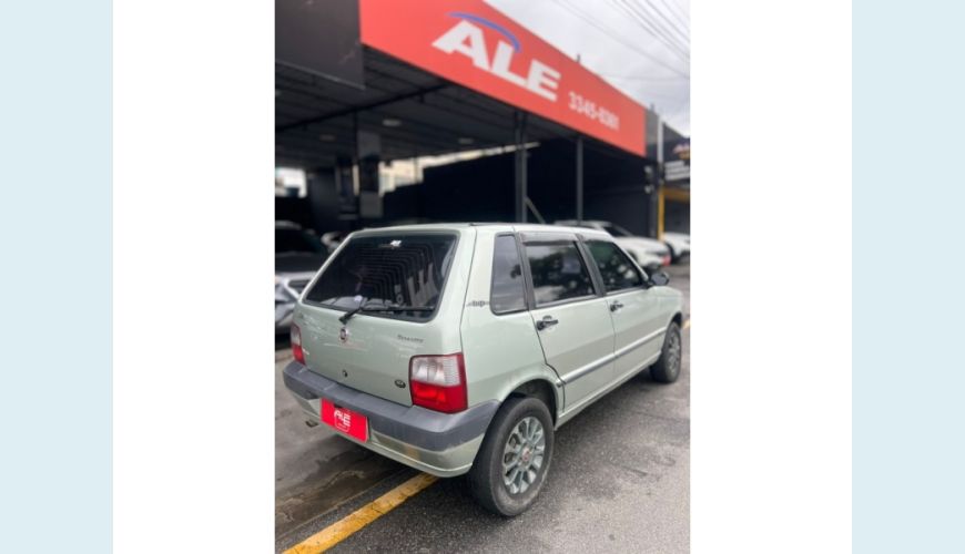 FIAT FIAT UNO FLEX MANUAL 4P - VERDE - 2010 Foto 4 (Grande)