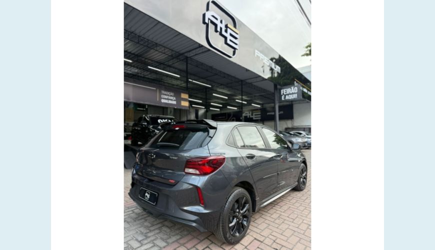 CHEVROLET CHEVROLET ONIX FLEX AUT. 4P - CINZA - 2024 Foto 4 (Grande)