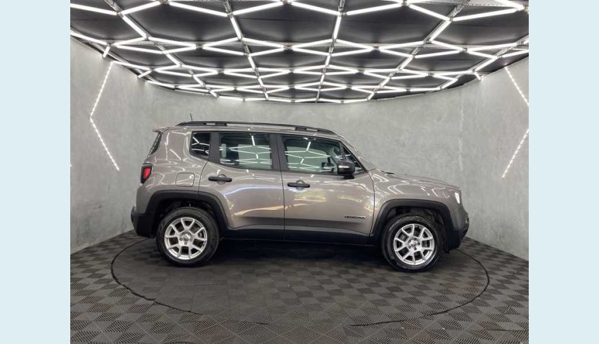 JEEP RENEGADE SPORT 1.8 4X2 (AUT) (FLEX) - CINZA - 2021 Foto 4 (Grande)