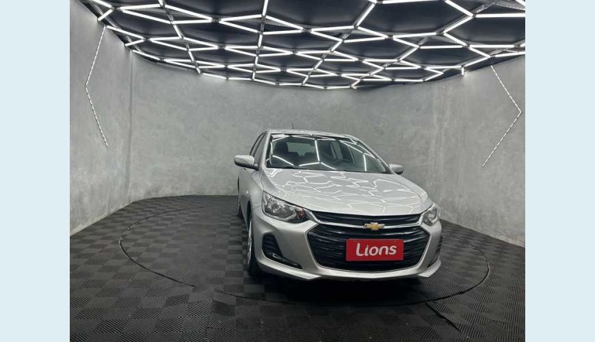 CHEVROLET ONIX LT 1.0 FLEX MANUAL 4P - PRATA - 2023 Foto 4 (Grande)