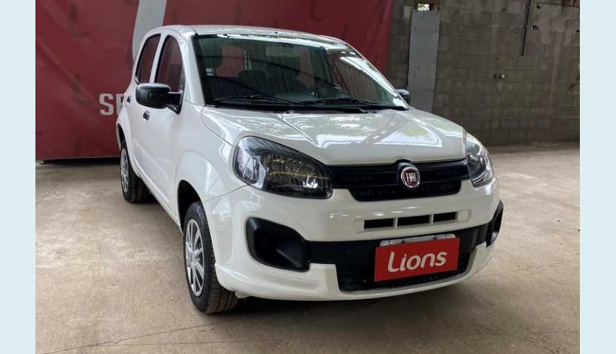 FIAT UNO ATTRACTIVE 1.0 8V (FLEX) 4P - BRANCO - 2020 Foto 4 (Grande)