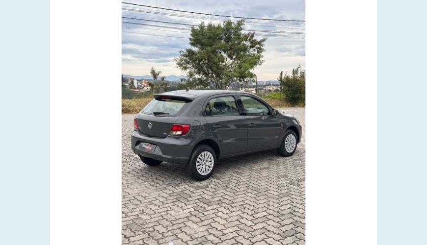 VOLKSWAGEN VOLKSWAGEN GOL 1.0 FLEX MANUAL 4P - CINZA - 2011 Foto 4 (Grande)
