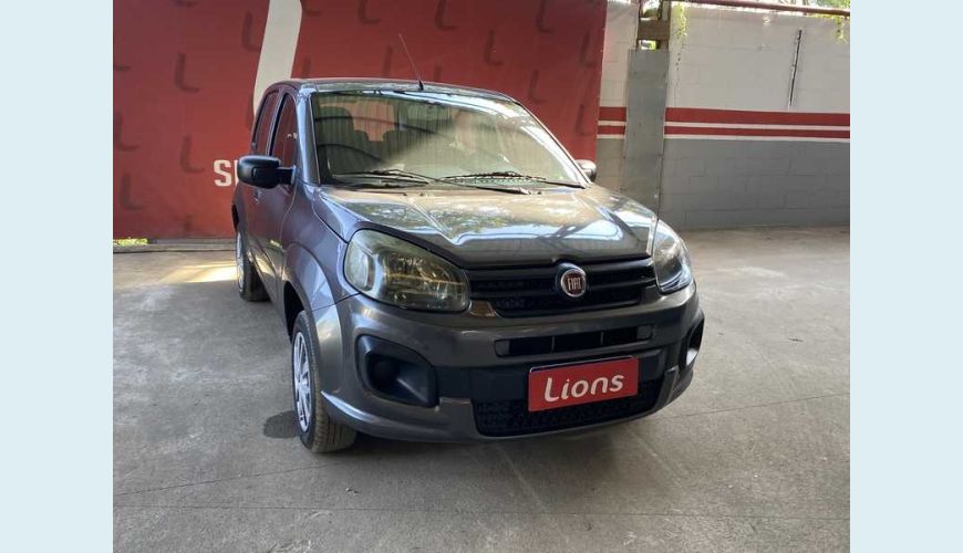 FIAT UNO ATTRACTIVE 1.0 FLEX MANUAL 4P - CINZA - 2021 Foto 4 (Grande)