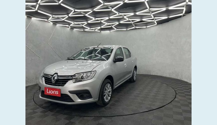 RENAULT LOGAN ZEN 1.0 12V FLEX MANUAL 4P - PRATA - 2023 Foto 4 (Grande)