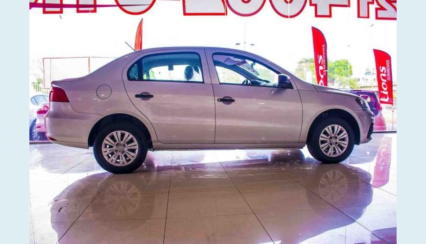 VOLKSWAGEN VOYAGE TRENDLINE 1.6 FLEX MANUAL 4P - PRATA - 2018 Foto 4 (Grande)