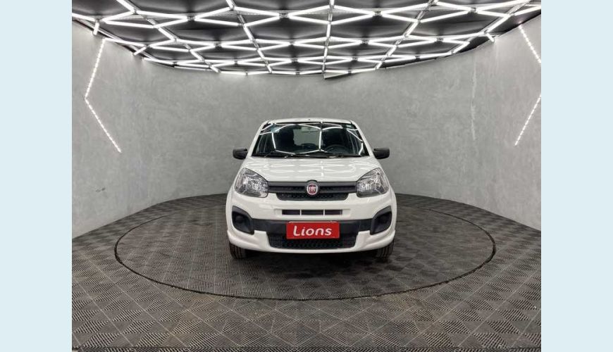 FIAT FIAT UNO ATTRACTIVE 1.0 8V FLEX MANUAL 4P - BRANCO - 2020 Foto 4 (Grande)