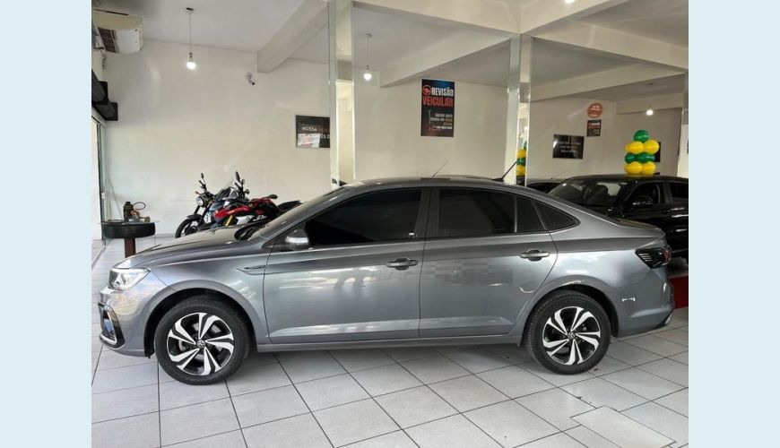 VOLKSWAGEN VIRTUS COMFORTLINE 1.0 200 TSI FLEX MANUAL 4P - PRATA - 2024 Foto 4 (Grande)