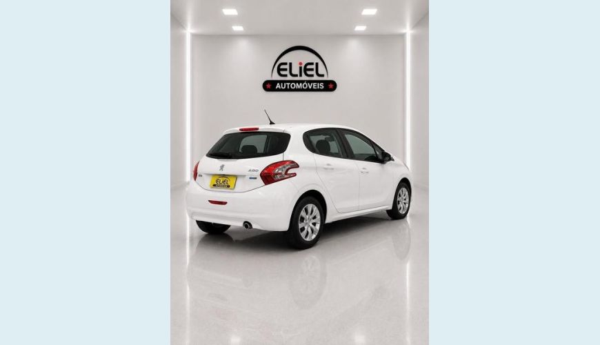 PEUGEOT 208 ACTIVE 1.2 FLEX MANUAL 4P - BRANCO - 2017 Foto 4 (Grande)