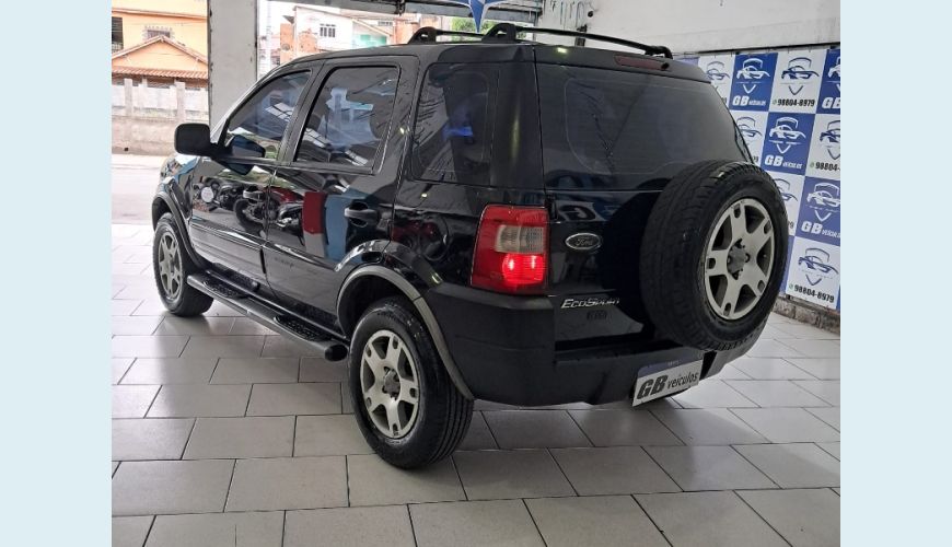 FORD FORD ECOSPORT XLS FREESTYLE 1.6 FLEX 8V MANUAL 4P - PRETO - 2007 Foto 4 (Grande)