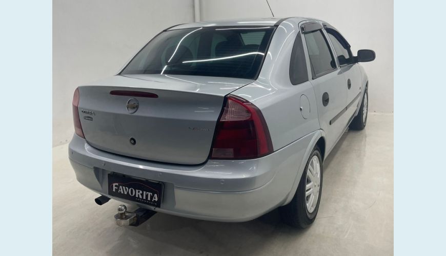 CHEVROLET CHEVROLET CORSA HAT. MAXX 1.8 MPFI 8V FLEX MANUAL 4P - PRATA - 2007 Foto 4 (Grande)