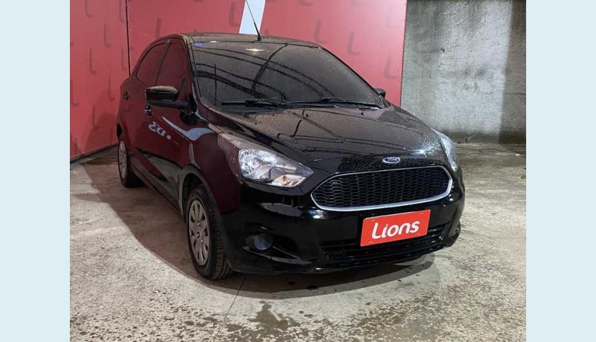 FORD KA SE 1.0 FLEX MANUAL 4P - PRETO - 2018 Foto 4 (Grande)