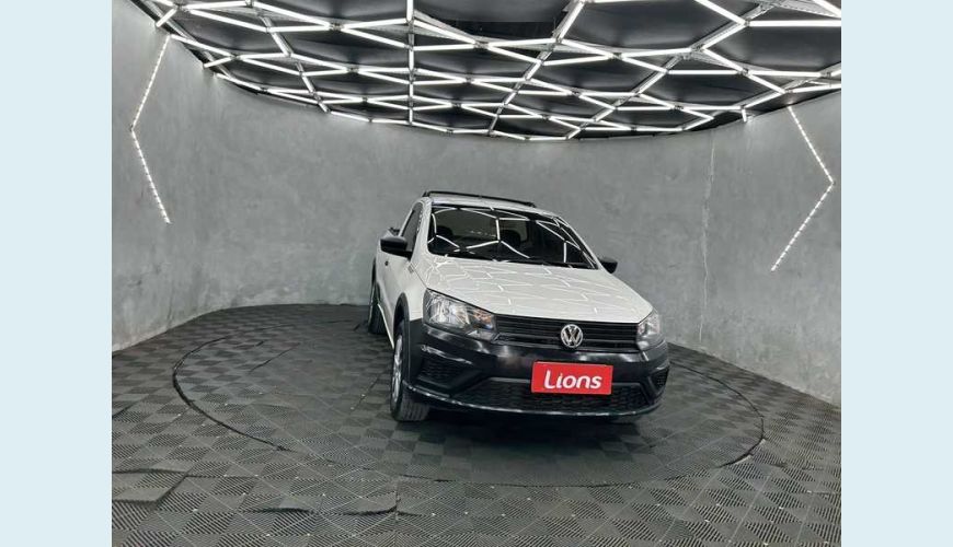 VOLKSWAGEN SAVEIRO ROBUST 1.6 MSI CS FLEX - BRANCO - 2020 Foto 4 (Grande)