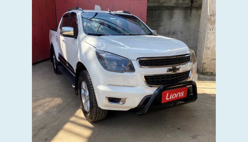 CHEVROLET CHEVROLET S-10 LTZ 2.4 FLEX MANUAL 4P - BRANCO - 2013 Foto 4 (Grande)