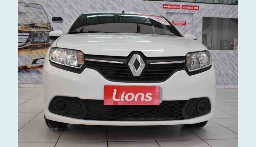 RENAULT RENAULT SANDERO EXPRESSION 1.6 8V FLEX MANUAL 4P - BRANCO - 2015 Foto 4 (Grande)