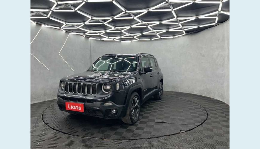 JEEP JEEP RENEGADE LONGITUDE 1.8 FLEX AUT. 4P - PRETO - 2021 Foto 4 (Grande)