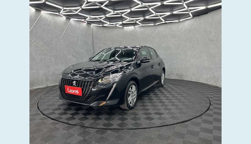 PEUGEOT 208 ACTIVE 1.6 FLEX AUT. - PRETO - 2023 Foto 4 (Grande)