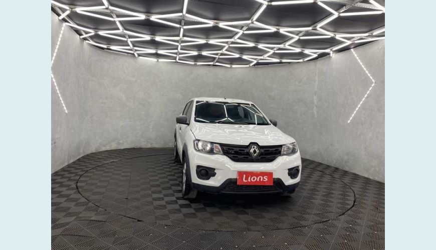 RENAULT RENAULT KWID ZEN 1.0 12V FLEX MANUAL 4P - BRANCO - 2019 Foto 4 (Grande)