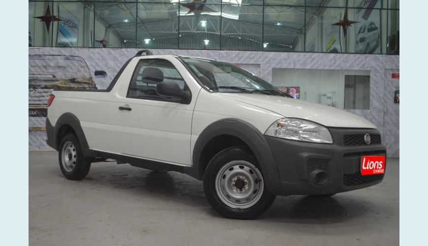 FIAT FIAT STRADA WORKING 1.4 FLEX MANUAL 2P - BRANCO - 2016 Foto 4 (Grande)