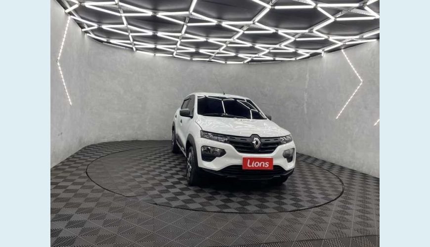 RENAULT RENAULT KWID ZEN 1.0 12V FLEX MANUAL 4P - BRANCO - 2023 Foto 4 (Grande)