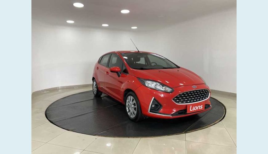 FORD FORD FIESTA SE 1.6 16V FLEX MANUAL 4P - VERMELHO - 2018 Foto 4 (Grande)