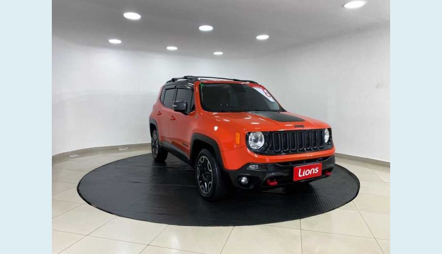 JEEP JEEP RENEGADE TRAILHAWK 2.0 TDI DIESEL AUT. 4P - LARANJA - 2016 Foto 4 (Grande)