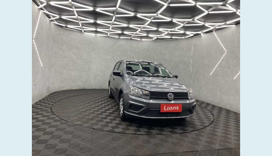 VOLKSWAGEN VOLKSWAGEN GOL 1.0 12V FLEX MANUAL 4P - CINZA - 2022 Foto 4 (Grande)