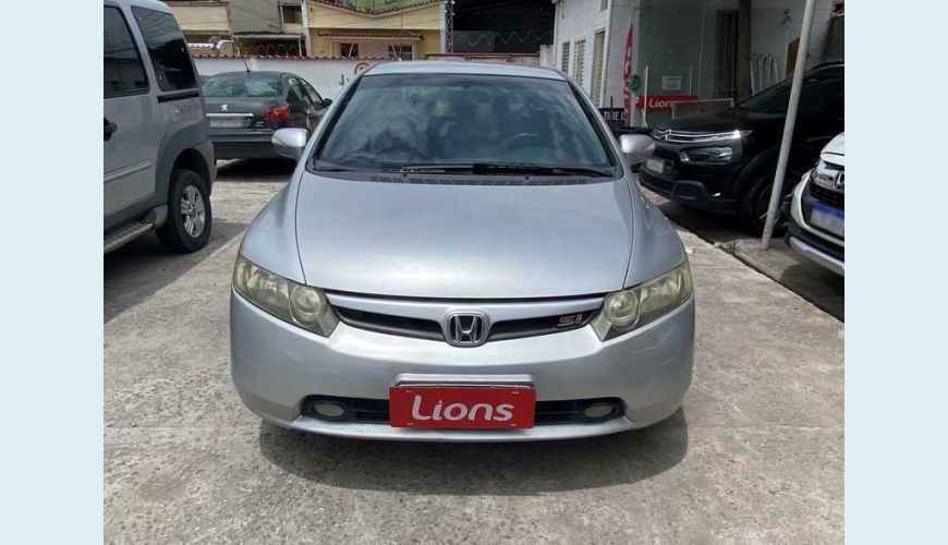 HONDA CIVIC NEW SI 2.0 16V MANUAL 4P - PRATA - 2008 Foto 4 (Grande)