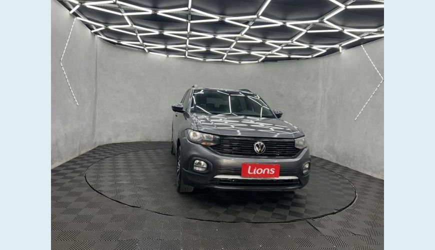 VOLKSWAGEN VOLKSWAGEN T-CROSS 1.0 TSI 12V FLEX AUT. 4P - CINZA - 2024 Foto 4 (Grande)