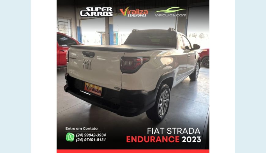 FIAT STRADA FLEX MANUAL 2P - BRANCO - 2023 Foto 4 (Grande)