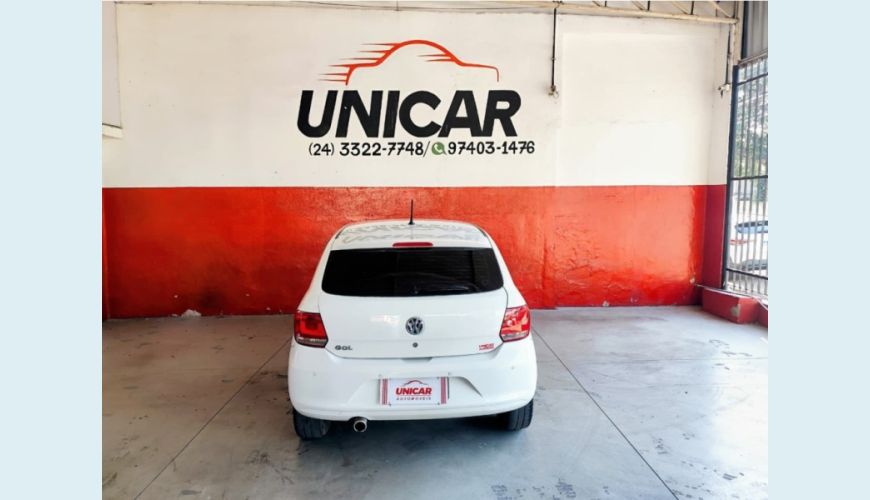 VOLKSWAGEN VOLKSWAGEN GOL FLEX MANUAL 5P - BRANCO - 2013 Foto 4 (Grande)