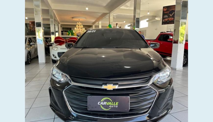 CHEVROLET ONIX LT2 1.0 TURBO FLEX MANUAL 4P - PRETO - 2021 Foto 4 (Grande)