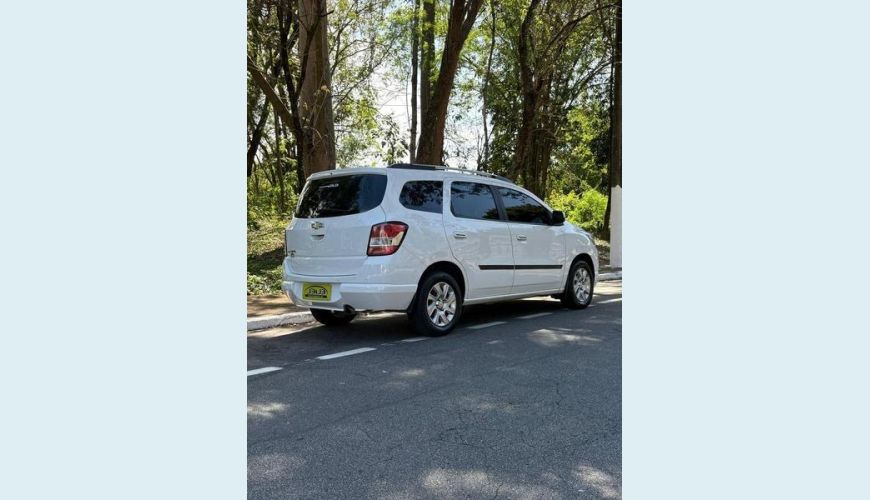 CHEVROLET SPIN LTZ 1.8 FLEX AUT. 4P - BRANCO - 2017 Foto 4 (Grande)