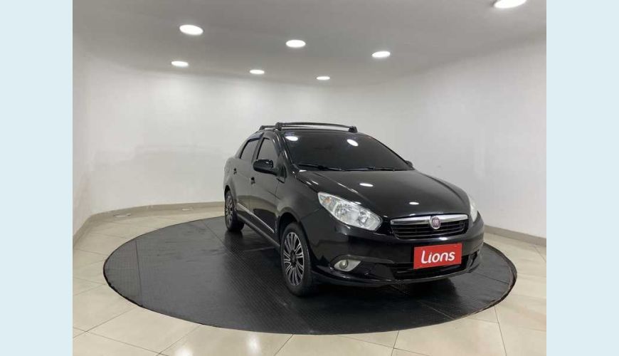 FIAT GRAND SIENA ESSENCE 1.6 16V FLEX MANUAL 4P - PRETO - 2014 Foto 4 (Grande)