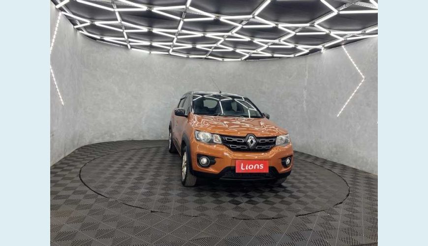 RENAULT KWID INTENSE 1.0 12V FLEX MANUAL 4P - LARANJA - 2018 Foto 4 (Grande)