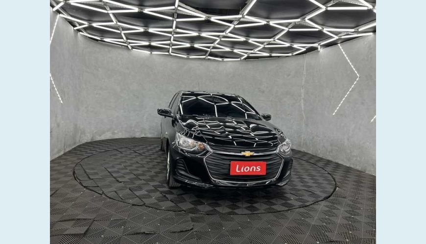 CHEVROLET ONIX LT 1.0 FLEX MANUAL 4P - PRETO - 2023 Foto 4 (Grande)