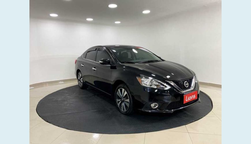 NISSAN SENTRA SV 2.0 16V FLEX AUT. 4P - PRETO - 2019 Foto 4 (Grande)